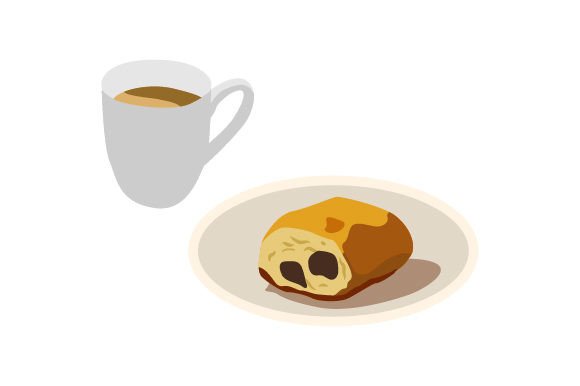 Coffee Cup with Pain Au Chocolat: A Crafts Review