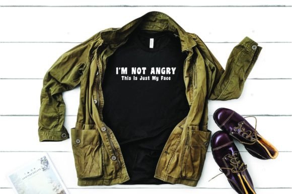 I’m Not Angry—This Is Just My Face Graphics