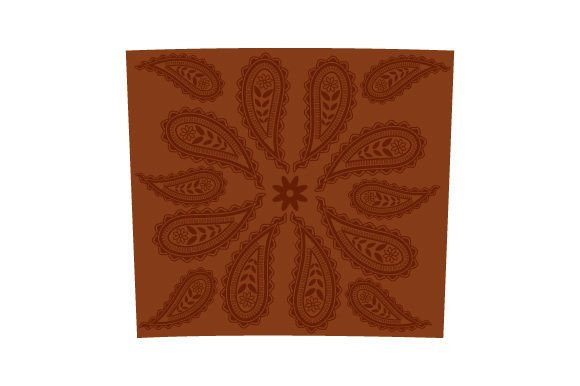 Leather Paisley Tumbler Wrap: Crafts & Paisley Elegance