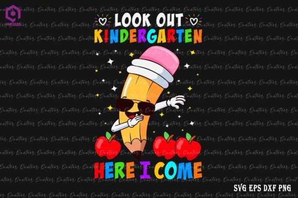 Look Out Kindergarten Here I Come: Graphics for Crafts & Content