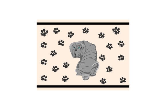Neapolitan Mastiff Tumbler Wrap for Crafts & Dogs