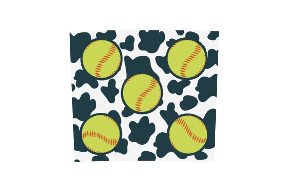 Softball Cow Print Tumbler: Sports Crafts MVP