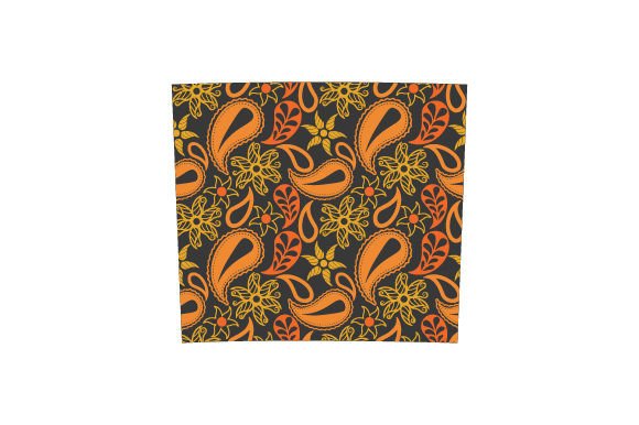 Sunset Paisley Sunflower Tumbler Wrap for Crafts